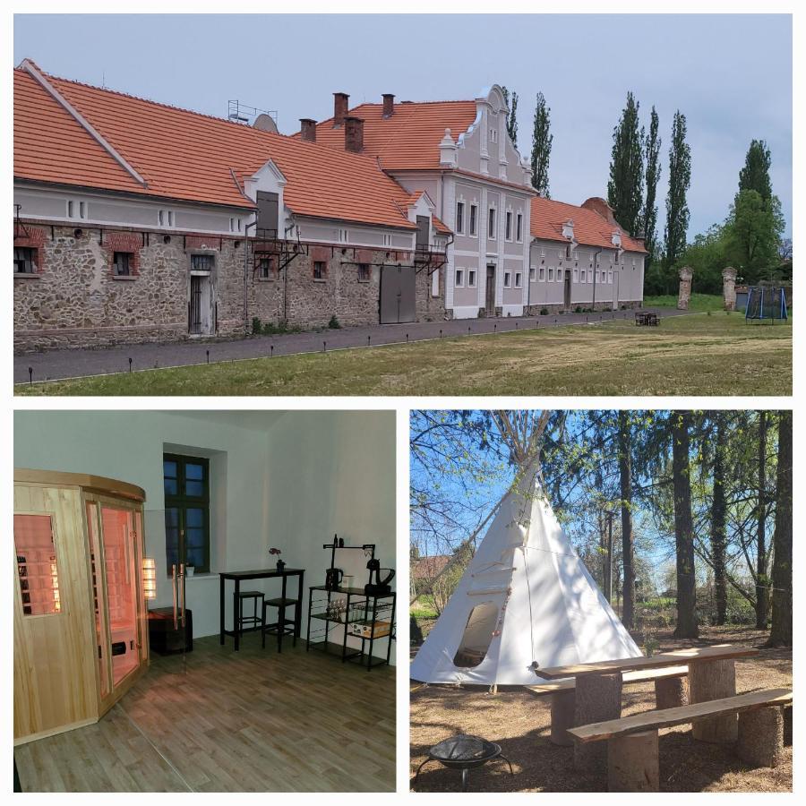 Chateau Moravany - Apartmany, Teepee A Wellness Ronov Nad Doubravou ภายนอก รูปภาพ